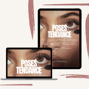 EBOOK - LES POSES TENDANCE (Fox eyes, Eye Liner, Kim K, wispy, Wet effect, Mascara, Manga, Animé)