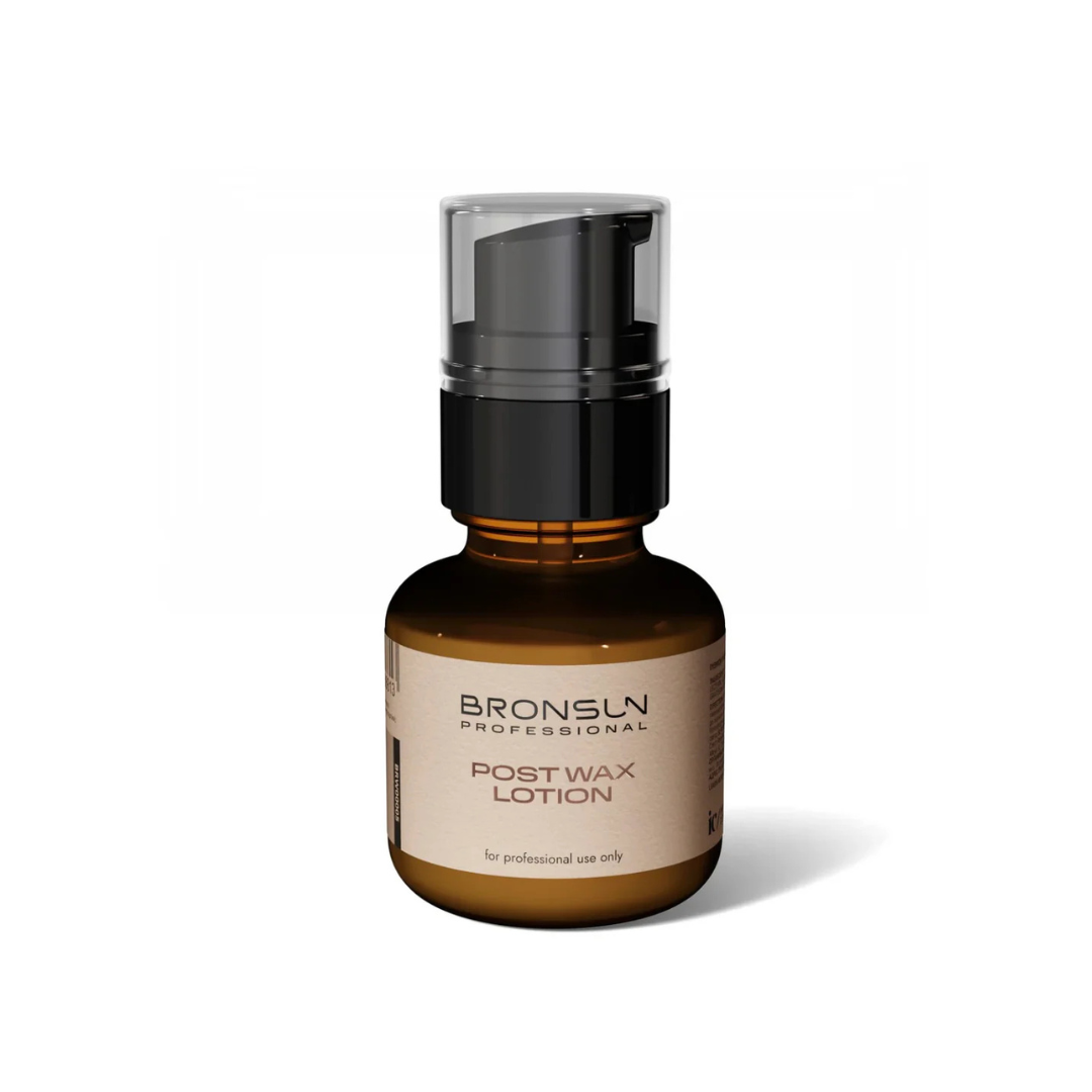 Lotion post-épilation sourcils Bronsun Post Wax – soin apaisant après cire, formule hydratante glycérine panthénol aloe vera