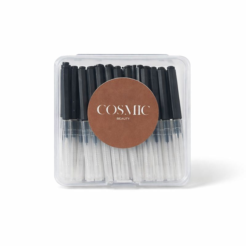 COSMIC BEAUTY - Brosses jetables x60 – Brossettes Browlift & Lash Lift pro