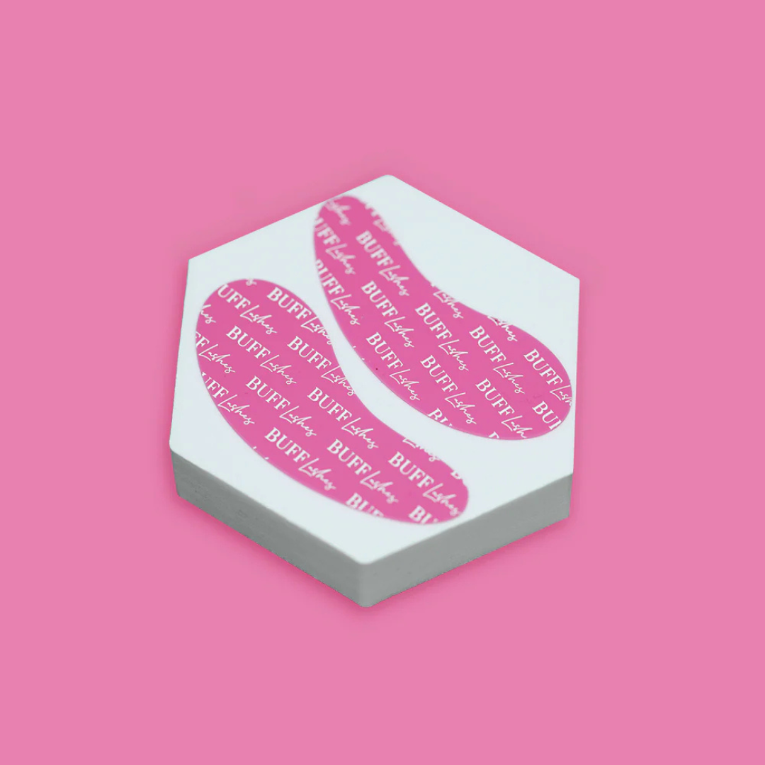 BUFF BROWZ Eye Pads – Patchs Yeux Lash Lift & Extensions Cils Rose