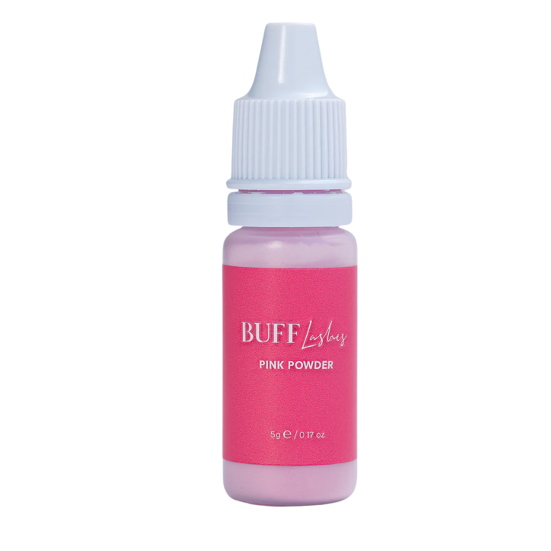 BUFF BROWZ - Pink Lash Lift Powder Lashes – Poudre Lash Lift Sans Colle 5g