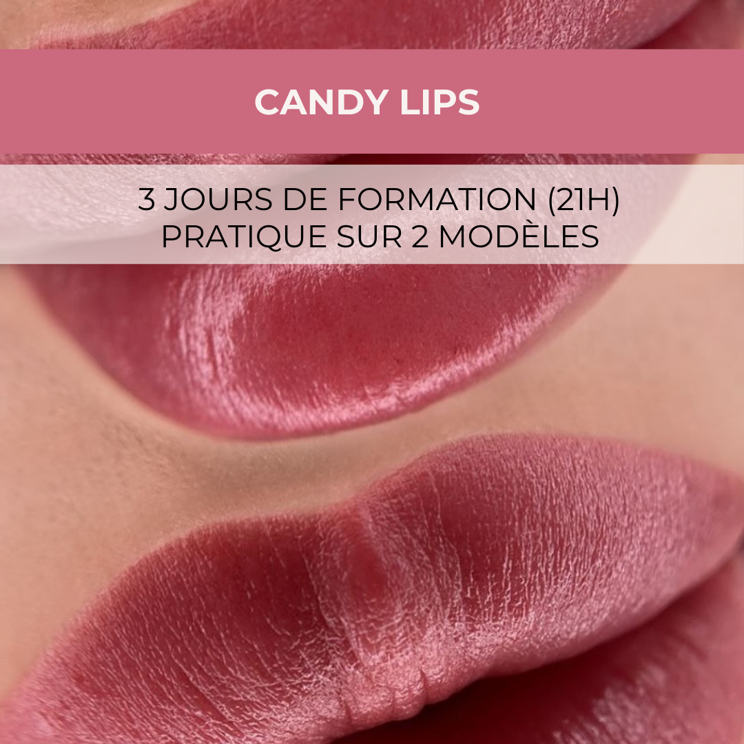 FORMATION BLUSH LIPS / CANDY LIPS - 3 JOURS
