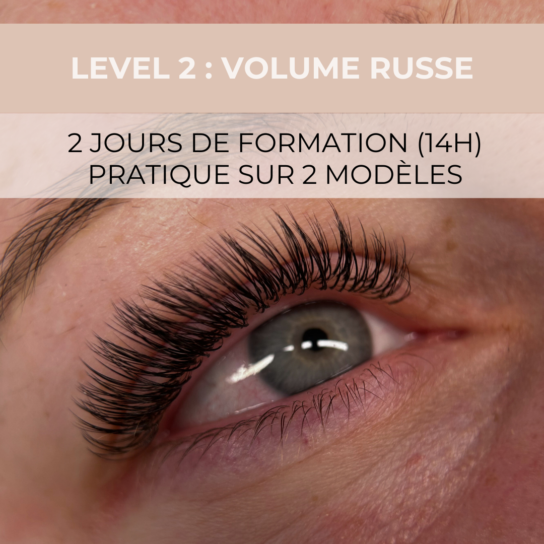 FORMATION EXTENSIONS CILS - Volume Russe fait main