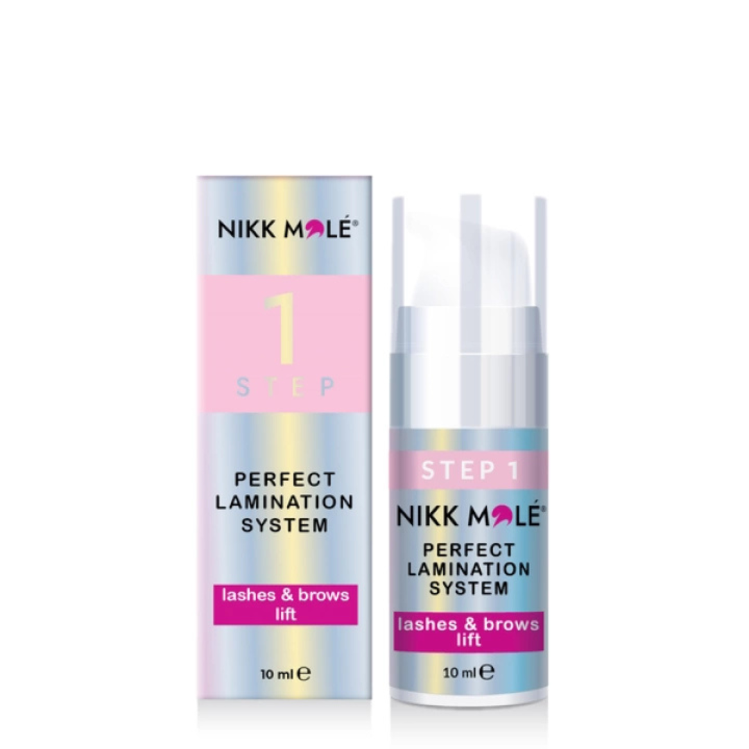NIKK MOLE - Kit rehaussement cils & sourcils Step 1,2 & 3