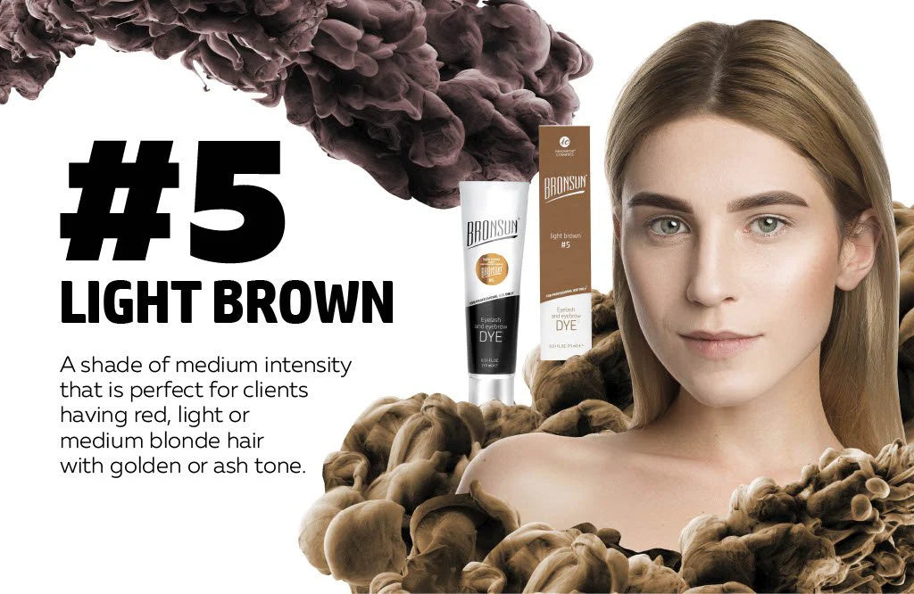 BRONSUN - Teinture Gel Hybrid – Teinture Sourcils & Cils Nouvelle Formule