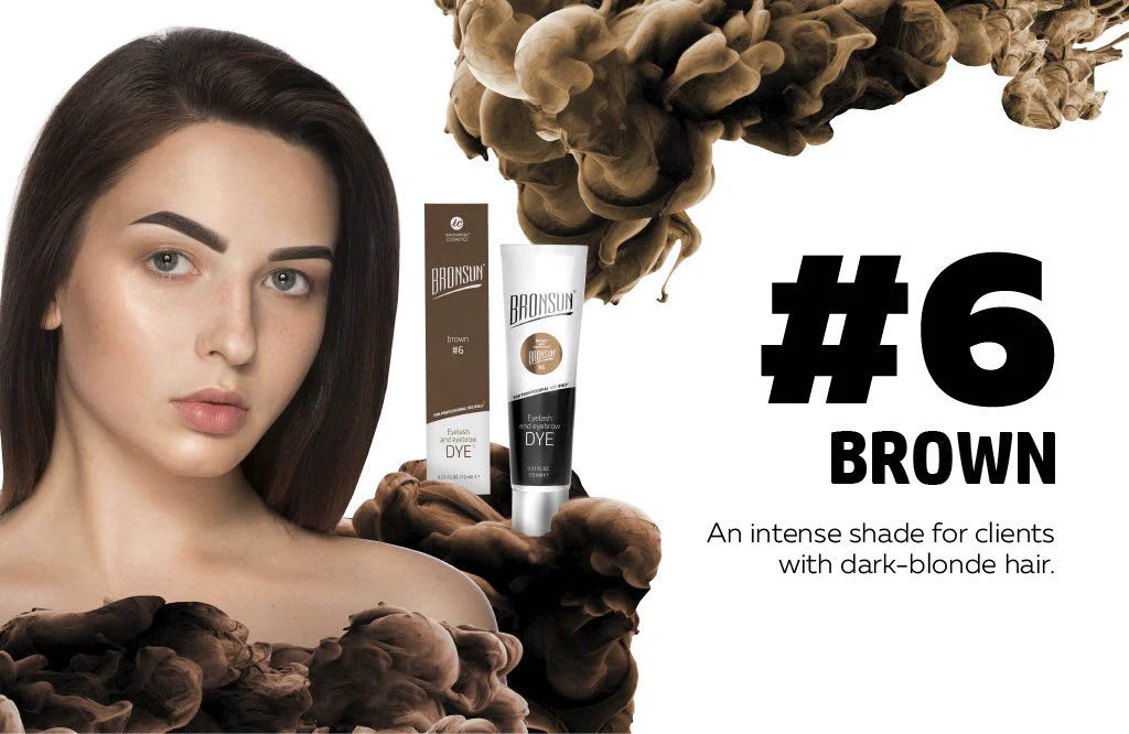 BRONSUN - Teinture Gel Hybrid – Teinture Sourcils & Cils Nouvelle Formule
