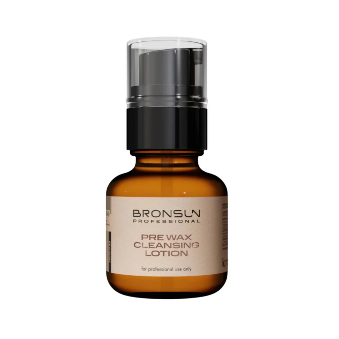 Lotion nettoyante pré-épilation sourcils Bronsun Pre-Wax Cleansing 50ml – dégraissant avant cire, améliore l'adhérence