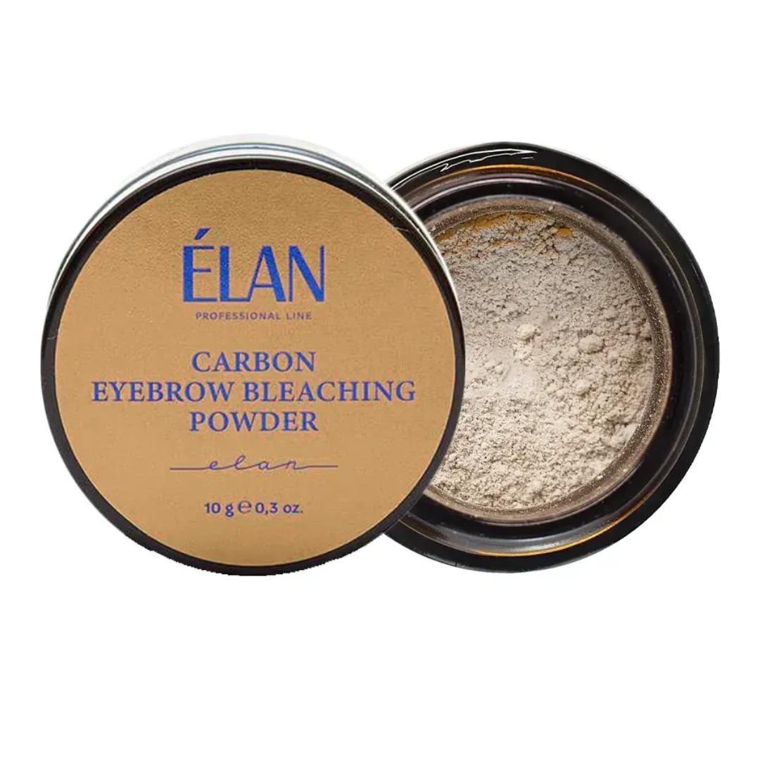 ELAN - Poudre Décolorante Sourcils Carbone – Anti-reflets jaunes