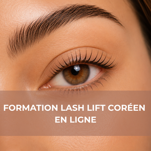 Formation Lash Lift Coréen en Ligne Cosmic Beauty — 
Maîtrisez le rehaussement de cils K-Beauty