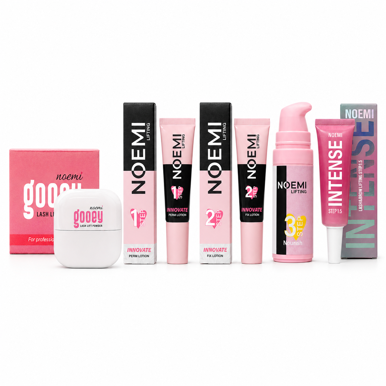 Kit Lash Lift Noemi Innovate – Protocole 5 Étapes Intégral