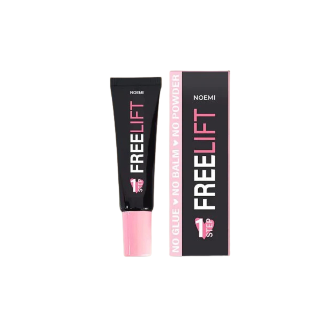 Lotion liftante Noemi Free Lift Step 1 – rehaussement cils et sourcils sans colle, formule cystéamine TGA, browlift et lash lift