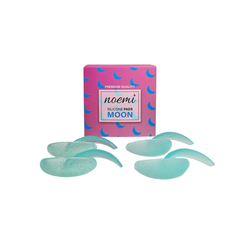 Pads silicone Noemi Moon 4 paires pour lash lift cils courts – 2 paires gloss glitter et 2 paires mat glitter, sans colle