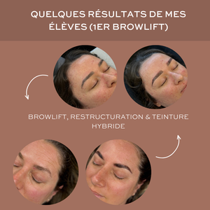 Programme Formation Browlift Russe 18 modules 45 leçons — 
Cosmic Beauty organisme de formation certifié