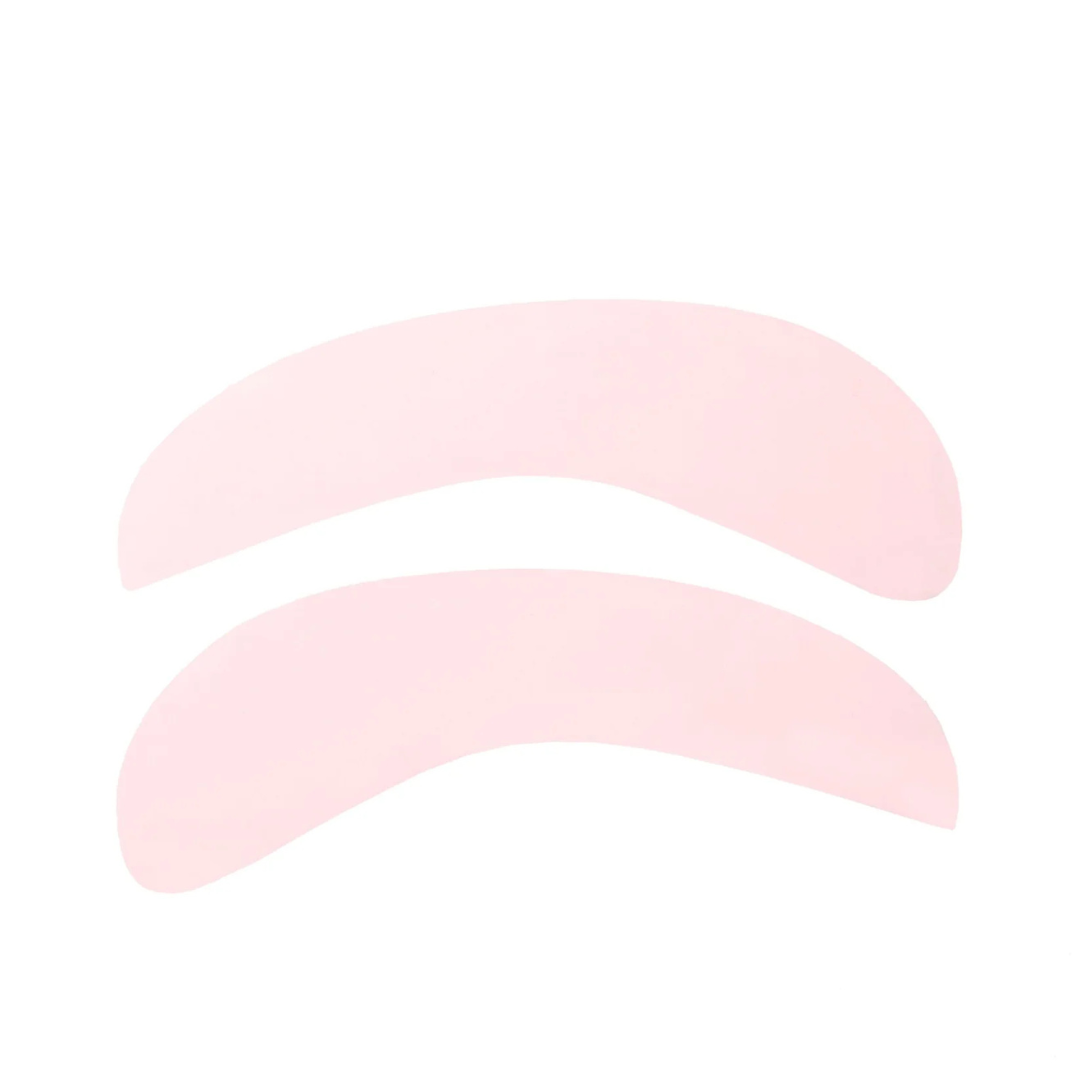 RUTHIE BELLE - Patchs Silicone Réutilisables Lash Lift –  Rose – Hypoallergéniques & Écologiques