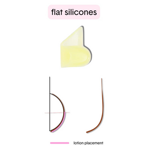 RUTHIE BELLE - Pads rehaussement sans colle FLAT - Set de 5