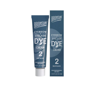 BRONSUN - Teinture Sourcils & Cils – Teinture Hybride Professionnelle Crème