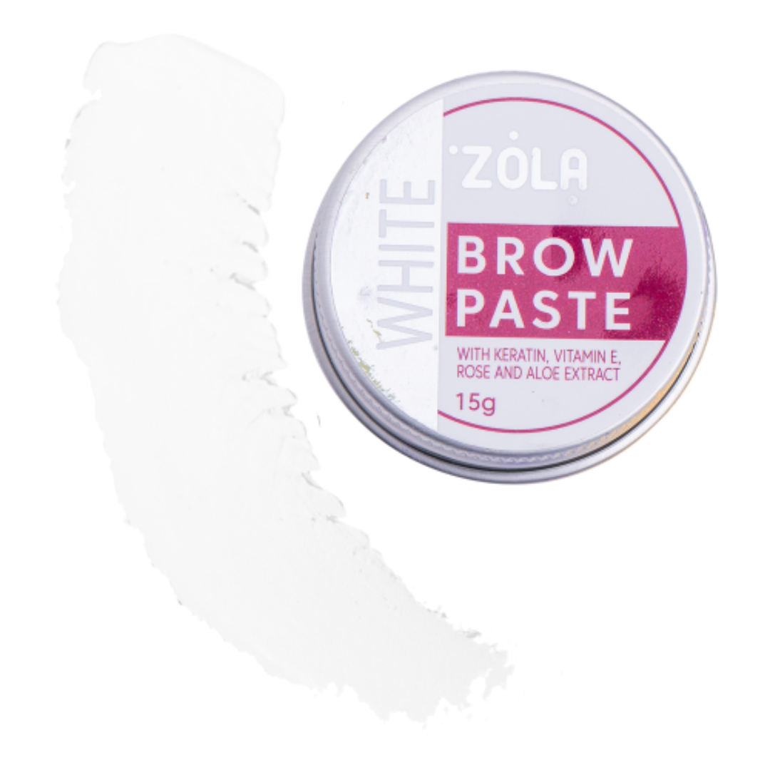 ZOLA Brow Paste Blanche – Contour sourcils précis & protection teintures | Cosmic Beauty